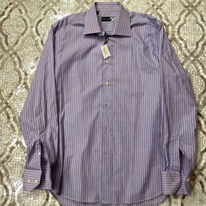 Dress Shirt Purple